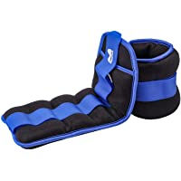 REEHUT Peso para Tobillo- Peso Durable para Muñeca (1 par) con-Correa Ajustable para Ejercicio- Ejercicio- Caminar…